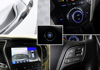 Подержанный автомобиль Hyundai Santa Fe 2017 года (13 фото)