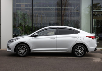 Подержанный автомобиль Hyundai Solaris Sedan 2018 года (8 фото)