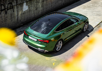 Подержанный автомобиль Audi A5 Liftback 2020 года (20 фото)