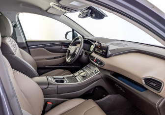 Подержанный автомобиль Hyundai Santa Fe 2022 года (11 фото)