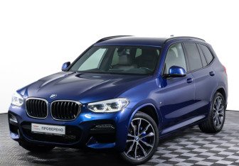 Подержанный автомобиль BMW X3 2018 года (23 фото)