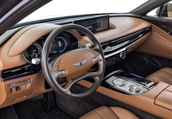 Подержанный автомобиль Genesis G80 2021 года (16 фото)