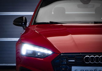 Подержанный автомобиль Audi A5 Liftback 2022 года (37 фото)