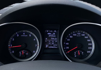 Подержанный автомобиль Hyundai Santa Fe 2014 года (23 фото)