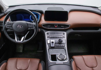 Подержанный автомобиль Hyundai Santa Fe 2021 года (13 фото)