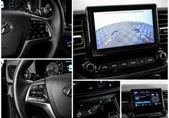 Подержанный автомобиль Hyundai Solaris Sedan 2021 года (12 фото)