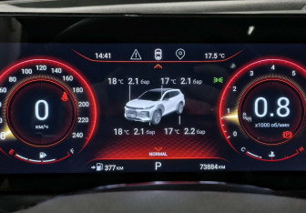 Подержанный автомобиль Exeed TXL 2022 года (18 фото)