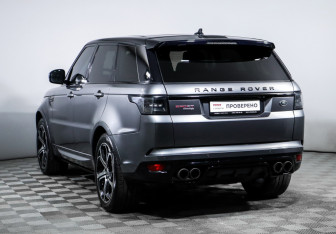 Подержанный автомобиль Land Rover Range Rover Sport 2016 года (7 фото)