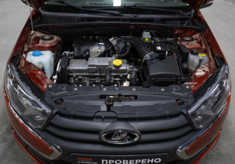 Подержанный автомобиль LADA (ВАЗ) Granta Sedan 2020 года (9 фото)