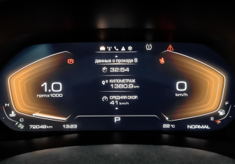 Подержанный автомобиль Haval F7x 2022 года (16 фото)