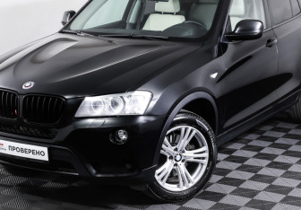 Подержанный автомобиль BMW X3 2013 года (25 фото)