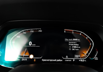 Подержанный автомобиль BMW X6 2021 года (16 фото)