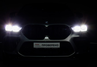 Подержанный автомобиль BMW X6 M 2021 года (23 фото)