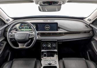 Подержанный автомобиль Exeed LX 2022 года (14 фото)