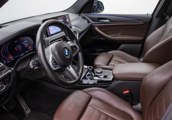 Подержанный автомобиль BMW X3 2021 года (10 фото)