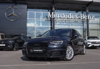 Подержанный автомобиль Audi A4 Sedan 2018 года (23 фото)