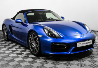 Подержанный автомобиль Porsche Boxster 2015 года (3 фото)