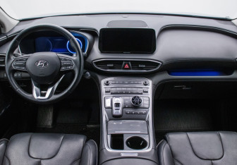 Подержанный автомобиль Hyundai Santa Fe 2021 года (13 фото)