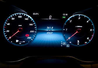 Подержанный автомобиль Mercedes-Benz GLC Coupe 2021 года (13 фото)