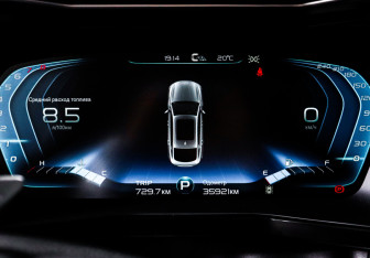 Подержанный автомобиль Geely Tugella 2022 года (11 фото)
