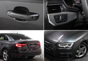 Подержанный автомобиль Audi A4 Sedan 2017 года (18 фото)