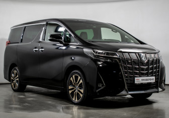 Подержанный автомобиль Toyota Alphard 2021 года (3 фото)