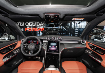 Новый Mercedes-Benz GLC Coupe 2025 (11 фото)