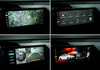 Подержанный автомобиль Changan UNI-V 2023 года (22 фото)