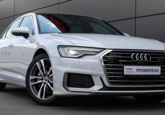 Подержанный автомобиль Audi A6 Sedan 2020 года (22 фото)
