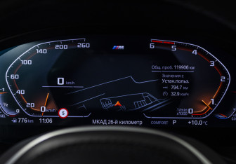 Подержанный автомобиль BMW X3 2021 года (10 фото)