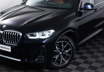Подержанный автомобиль BMW X3 2022 года (24 фото)