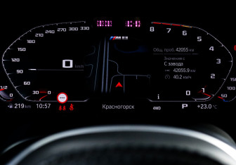 Подержанный автомобиль BMW M8 Convertible 2020 года (11 фото)