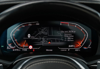 Подержанный автомобиль BMW X7 2021 года (38 фото)