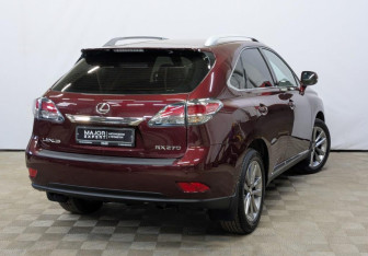 Подержанный автомобиль Lexus RX 2014 года (5 фото)