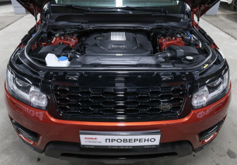 Подержанный автомобиль Land Rover Range Rover Sport 2014 года (9 фото)