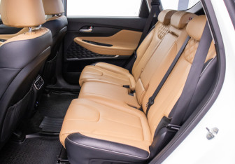 Подержанный автомобиль Hyundai Santa Fe 2021 года (11 фото)