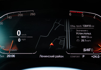 Подержанный автомобиль BMW X6 2020 года (10 фото)