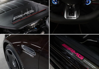 Подержанный автомобиль Mercedes-Benz AMG GT Liftback 2022 года (22 фото)