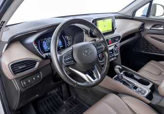 Подержанный автомобиль Hyundai Santa Fe 2020 года (16 фото)