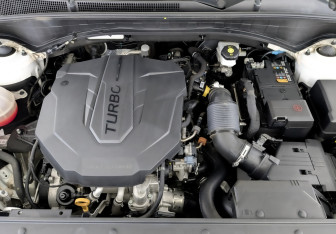 Подержанный автомобиль Hyundai Santa Fe 2021 года (9 фото)