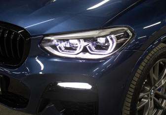 Подержанный автомобиль BMW X3 2021 года (25 фото)