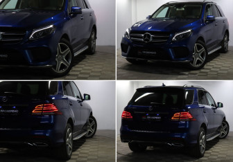 Подержанный автомобиль Mercedes-Benz GLE 2017 года (22 фото)