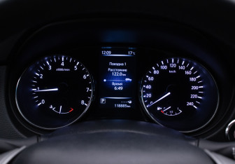 Подержанный автомобиль Nissan X-Trail 2017 года (12 фото)
