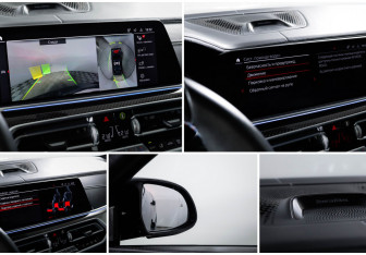 Подержанный автомобиль BMW X6 M 2020 года (25 фото)