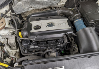 Подержанный автомобиль Volkswagen Tiguan 2014 года (9 фото)