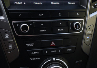 Подержанный автомобиль Hyundai Santa Fe 2016 года (19 фото)