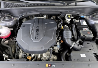 Подержанный автомобиль Hyundai Santa Fe 2021 года (9 фото)