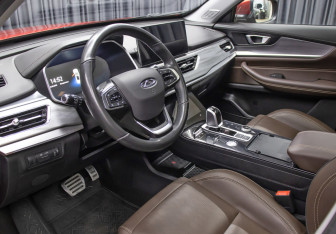 Подержанный автомобиль Chery Tiggo 8 Pro 2021 года (17 фото)