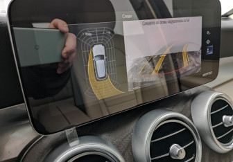 Подержанный автомобиль Mercedes-Benz GLC Coupe 2019 года (27 фото)