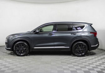 Подержанный автомобиль Hyundai Santa Fe 2021 года (8 фото)